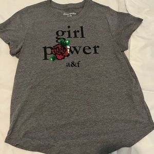 Girls Abercrombie r shirt